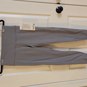 NWT Lululemon wunder train gray leggings